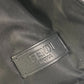 FENDI Tote Bag 7VA367 Nylon black Monster Bugs mens Used Authentic