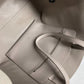 FENDI Tote Bag leather Greige type monster unisex(Unisex) Used Authentic