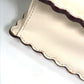 FENDI Shoulder Bag 8BT283 leather beige Multi studs Canai Women Used Authentic