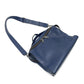 FENDI Business bag 7VA400 leather Navy 2 type handle Briefcase mens Used Authentic