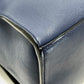 FENDI Business bag 7VA400 leather Navy 2 type handle Briefcase mens Used Authentic