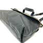 FENDI Business bag 8BT177 leather black Zip It mens Used Authentic