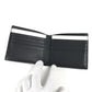 FENDI Folded wallet 7M0169 leather white Compact wallet Joshua Vides Collaboration mens Used Authentic