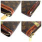 LOUIS VUITTON Long Wallet Purse M52746 Monogram canvas Brown Gold Metal Long Wallet Purse Zip Around monogram trunk time Zippy wallet Women Used Authentic