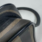 FENDI Business bag PVC / Leather Brown Pecan Handbag Shoulder Bag mens Used Authentic