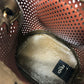 FENDI Shoulder Bag 8BS010 leather Brown FF Logo Mini Mon Tresor Women Used Authentic
