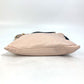 FENDI Shoulder Bag 8BT337 leather pink Drawstring Pochette Pouch Crossbody pack slim clutch small Women Used Authentic