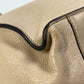 FENDI Shoulder Bag 8BT303 Leather / suede beige Zucca handbag FLIP flip large FF logo strap Women Used Authentic