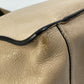 FENDI Shoulder Bag 8BT303 Leather / suede beige Zucca handbag FLIP flip large FF logo strap Women Used Authentic