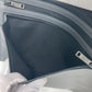 FENDI Clutch bag 7M0237 leather gray Zip mens Used Authentic