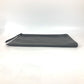 FENDI Clutch bag 7M0237 leather gray Zip mens Used Authentic