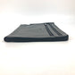 FENDI Clutch bag 7M0237 leather gray Zip mens Used Authentic