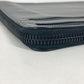 FENDI Clutch bag 7M0237 leather gray Zip mens Used Authentic