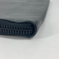FENDI Clutch bag 7M0237 leather gray Zip mens Used Authentic