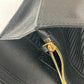 FENDI Clutch bag 8M0312 leather black flap To joule mens Used Authentic
