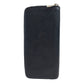 LOUIS VUITTON Long Wallet Purse M30503 leather Ardoise Black SilverMetal Long Wallet Purse Zip Around Round Zip Taiga Zippy Wallet Vertical mens Used Authentic
