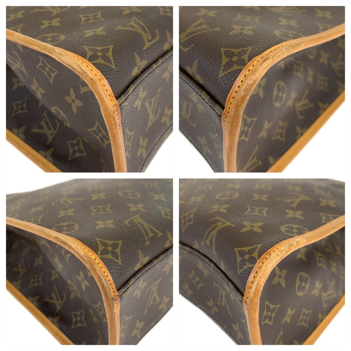 LOUIS VUITTON Business bag M51120 PVC Brown Monogram Beverly MM