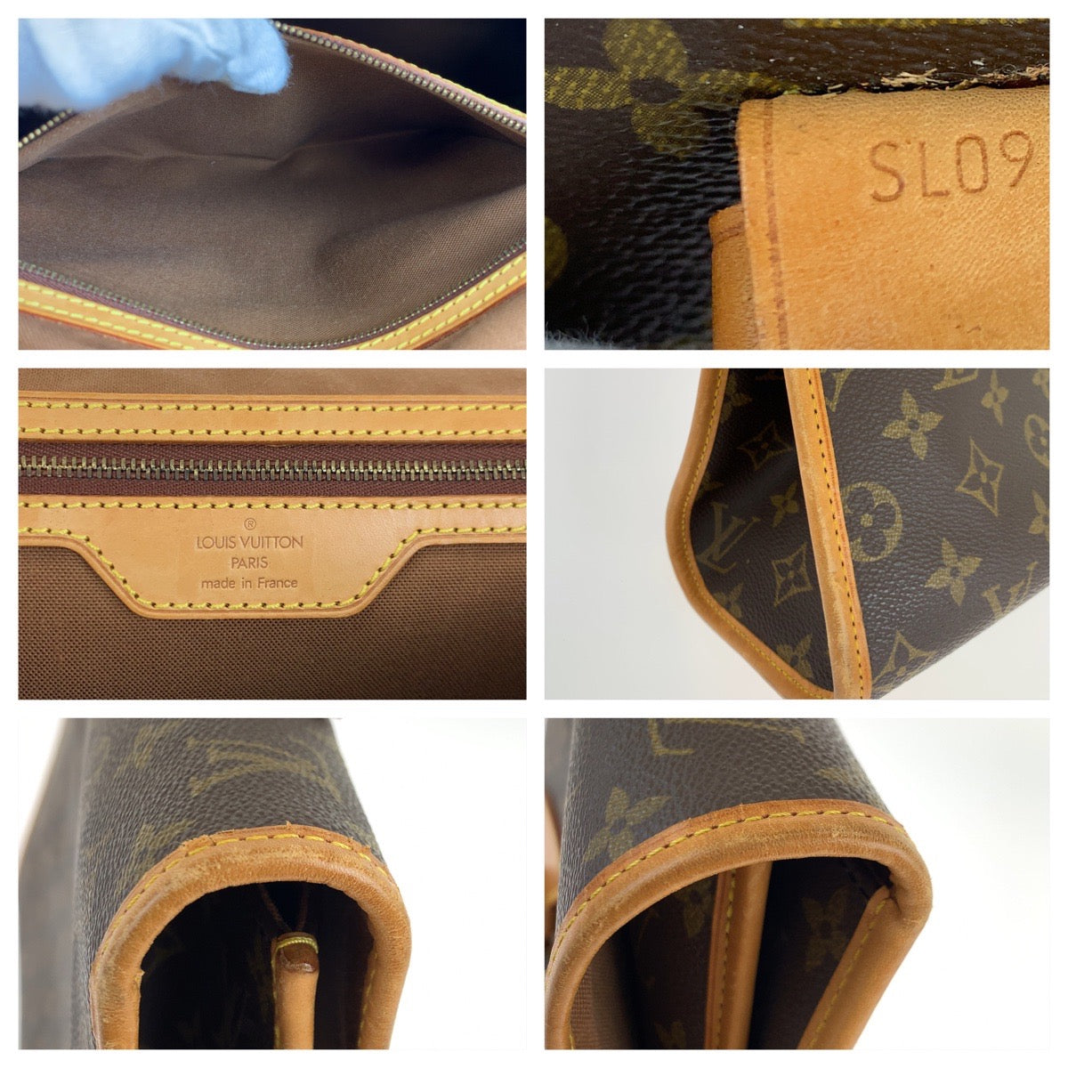 LOUIS VUITTON Business bag M51120 PVC Brown Monogram Beverly MM
