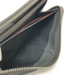 FENDI Long Wallet Purse 7M0276 leather gray Zucca Pattern Travel Wallet