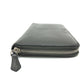 FENDI Long Wallet Purse 7M0276 leather gray Zucca Pattern Travel Wallet
