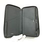 FENDI Long Wallet Purse 7M0276 leather gray Zucca Pattern Travel Wallet
