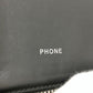 FENDI Long Wallet Purse 7M0276 leather gray Zucca Pattern Travel Wallet
