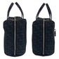 Dior Handbag MC0053 Canvas, Leather Black Silver Metal Handbag vanity bag Trotter Oblique Street chic Women Used Authentic