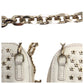 Dior Shoulder Bag S0872BNHB leather White GoldMetal Shoulder Bag Phone Pouch Phone Case Lady Dior Women Used Authentic