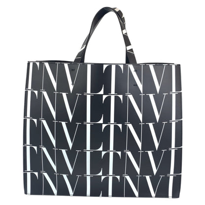 VALENTINO Tote Bag WY2B0963 Calfskin black black white VLTN