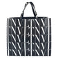 VALENTINO Tote Bag WY2B0963 Calfskin black black white VLTN