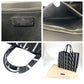 VALENTINO Tote Bag WY2B0963 Calfskin black black white VLTN
