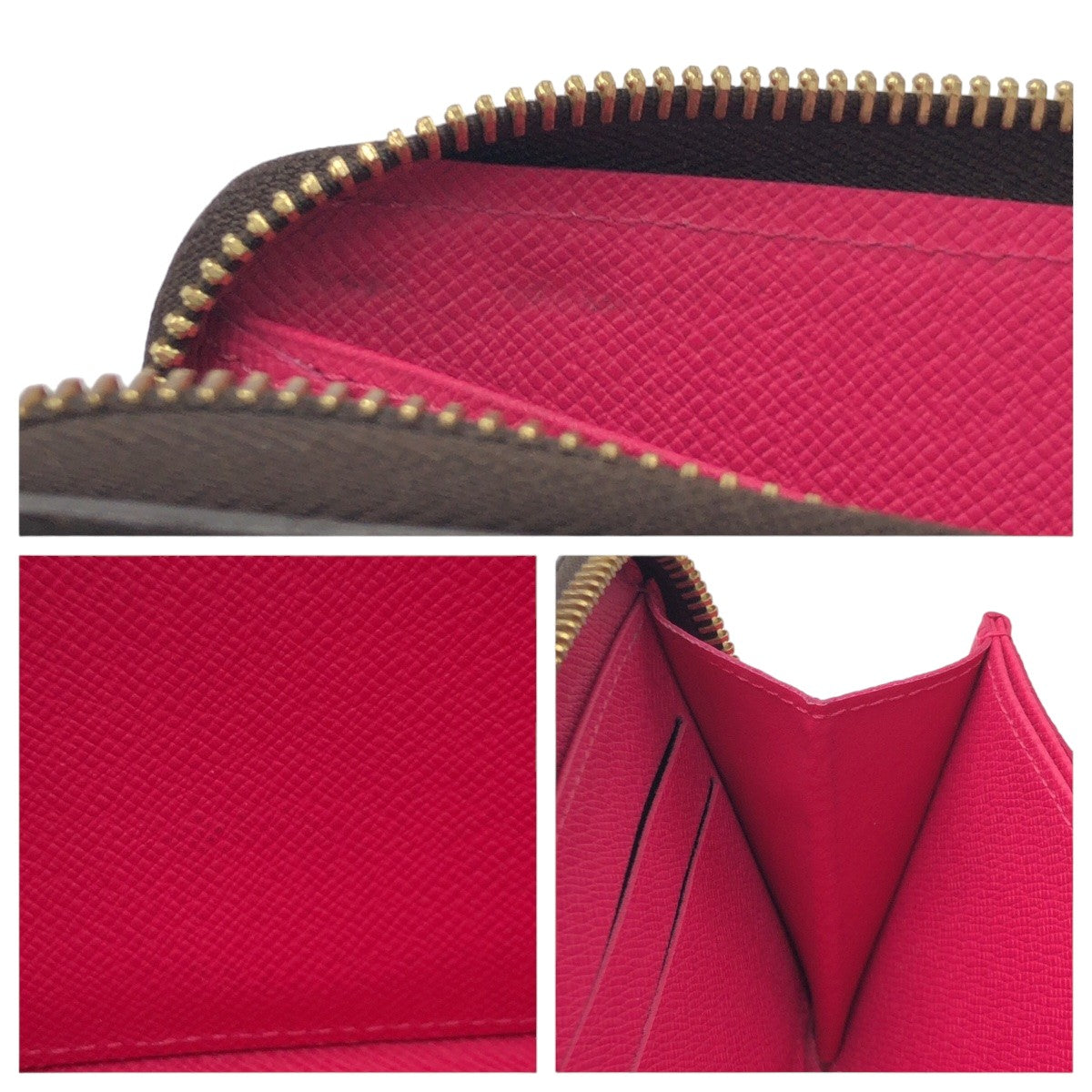 LOUIS VUITTON Long Wallet Purse M61360 PVC Brown Multicolor Gold Metal Long Wallet Purse Zip Around Monogram Evasion Zippy wallet Women Used Authentic
