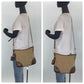 PRADA Shoulder Bag canvas Beige brown Shoulder Bag Crossbody Pochette Unisex Logo jacquard Women Used Authentic