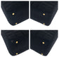 CHANEL Shoulder Bag canvas Black Gold Metal Chocolate bar COCO Mark