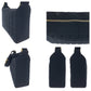 CHANEL Shoulder Bag canvas Black Gold Metal Chocolate bar COCO Mark