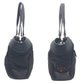 PRADA Shoulder Bag Nylon, Leather Black black Tote Bag Shoulder Bag Vitello Dino Tessuto Triangular logo Women Used Authentic