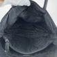 PRADA Tote Bag Nylon black Tote Bag handbag Test Triangle With logo Women Used Authentic