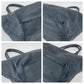 PRADA Tote Bag Nylon black Tote Bag handbag Test Triangle With logo Women Used Authentic