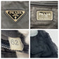 PRADA Tote Bag Nylon black Tote Bag handbag Test Triangle With logo Women Used Authentic