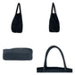 PRADA Tote Bag Nylon black Tote Bag handbag Test Triangle With logo Women Used Authentic