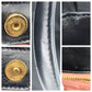 PRADA Tote Bag Nylon Black GoldMetal Tote Bag handbag Test Triangle Logo Ribbon Women Used Authentic