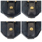 GUCCI Shoulder Bag 131326 GG canvas, leather Black GoldMetal Crossbody Shoulder Bag Messenger Bag Abbey Women Used Authentic
