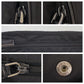 PRADA Shoulder Bag Nylon Black SilverMetal Shoulder Bag Messenger bag Test Triangular logo mens Used Authentic
