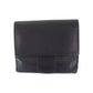 GUCCI Bifold Wallet 035 1408 2090 leather Black SilverMetal Folding wallet Compact wallet mens Used Authentic