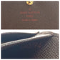 LOUIS VUITTON Bifold Wallet N61730 PVC Brown Gold Metal Folding wallet Compact wallet Damier L-Zip Portonet Bie Tresol Women Used Authentic