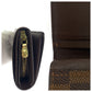 LOUIS VUITTON Bifold Wallet N61730 PVC Brown Gold Metal Folding wallet Compact wallet Damier L-Zip Portonet Bie Tresol Women Used Authentic