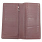 LOUIS VUITTON Long Wallet Purse M58202 leather Brown Silver Metal Long Wallet Purse Taurillon Clemence Portefeuille Braza mens Used Authentic