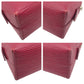 LOUIS VUITTON Pouch M40641 Epi Leather Fuchsia Pink SilverMetal Makeup pouch Cosmetics Pouch Epi Pochette Cosmetic Women Used Authentic