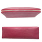 LOUIS VUITTON Pouch M40641 Epi Leather Fuchsia Pink SilverMetal Makeup pouch Cosmetics Pouch Epi Pochette Cosmetic Women Used Authentic
