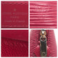 LOUIS VUITTON Pouch M40641 Epi Leather Fuchsia Pink SilverMetal Makeup pouch Cosmetics Pouch Epi Pochette Cosmetic Women Used Authentic
